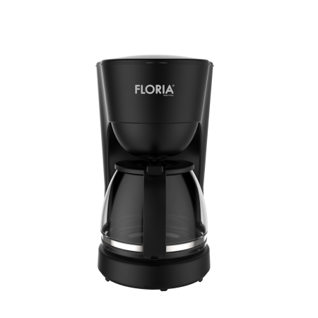 Cafetiere - Aparat de facut cafea Floria ZLN9273 Negru, putere 600W, oprire automata, vas de 1.2 litrii
