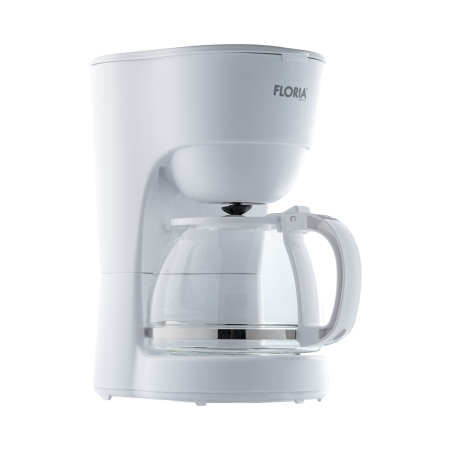 Aparat de facut cafea Floria ZLN9274 Alb, putere 600W, oprire automata, vas de 1.2 litrii [6]