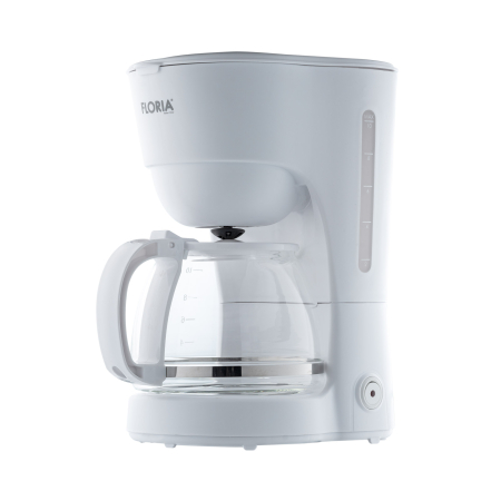 Aparat de facut cafea Floria ZLN9274 Alb, putere 600W, oprire automata, vas de 1.2 litrii [7]