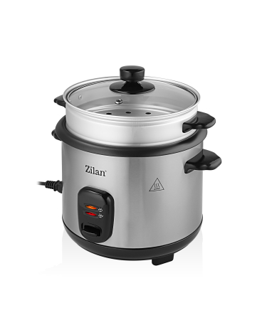 Aparat de gatit Zilan ZLN9570 2 in 1 pentru gatit orez si alimente la abur, capacitate 1.5L, 500W, sistem anti-alunecare [8]
