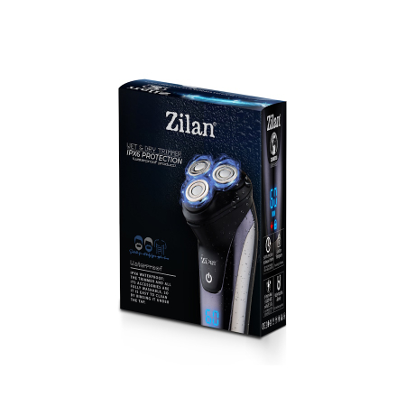Aparat de ras Zilan ZLN8733 rezistent la apa IPX6,  afisare digitala, incarcare rapida [5]