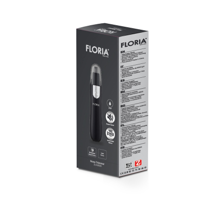 Aparat de tuns nazal Floria ZLN3928 negru, 6500 RPM, lama curatabila [2]