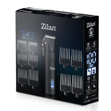 Aparat de tuns profesional Zilan ZLN8696, 11 nivele de taiere, autonomie de 200 minute [5]