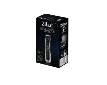 Aparat de tuns Trimmer Zilan ZLN8849 Priapos, Indicator LED cu 2 culori, Otel inoxidabil, Protectie IPx5, Incarcare rapida [4]