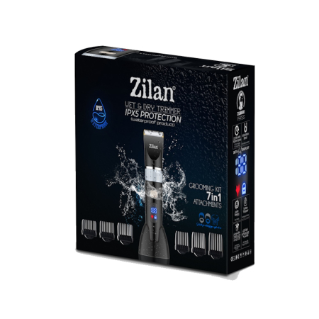 Aparat de tuns Zilan ZLN8931 7 in 1, rezistent la apa, dimensiune de taiare reglabila [10]