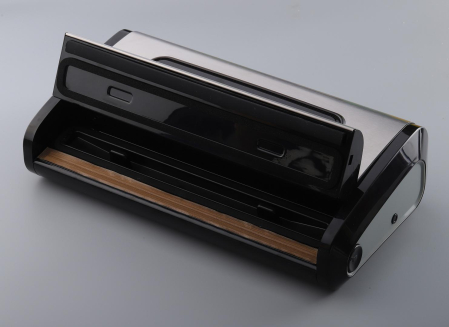 Aparat de vidat si sigilat Heinner HAV-165BKSS, vidare uscata/ umeda, pompa si sigilare dubla, sistem racire banda sigilare, furtun pentru caserole, cutter incorporat, compatibil cu pungi latime 32 cm [1]