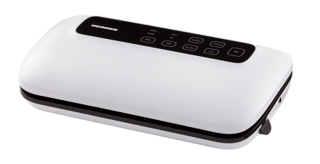 Aparate pentru bucatarie - Aparat de vidat si sigilat Heinner Infinity Pack HAV-EDC120WH, panou de comanda tactil, furtun pentru vidarea caserolelor, cutter incorporat, capacitate 12L/min, 120W, Alb