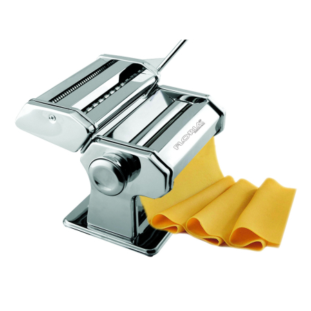 Aparat pentru paste Floria ZLN1129 ,9 posibilitati de reglare a grosimii, Otel inoxidabil, Accesoriu fixare de masa [9]