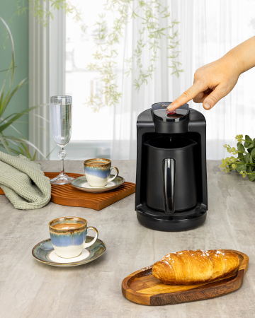 Aparat pentru preparat cafea turceasca Zilan ZLN1284 Negru, Putere 400W, Capacitate 250ml [12]