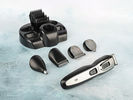 Aparat tuns facial si corporal 5in1, Zilan ZLN3857, Acumulator reincarcabil + Stand de sustinere si incarcare [2]