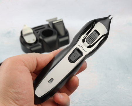 Aparat tuns facial si corporal 5in1, Zilan ZLN3857, Acumulator reincarcabil + Stand de sustinere si incarcare [4]