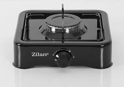 Aragaz 1 ochi ZILAN ZLN0018, Negru Alimentare GPL butelie, [2]