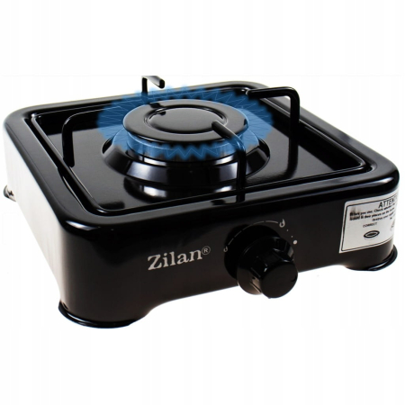 Aragaz 1 ochi ZILAN ZLN0018, Negru Alimentare GPL butelie, [3]