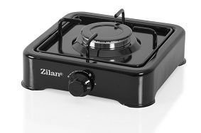 Aragaz 1 ochi ZILAN ZLN0018, Negru Alimentare GPL butelie, [1]