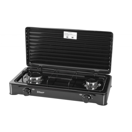 Aragazuri - Aragaz 2 ochiuri ZILAN ZLN0025N,culoare negru utilizare numai GPL butelie, 