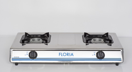 Aragaz plita inox Floria, 72 x 40 x10 cm, 2 och. ZLN8365, alimentare GPL Butelie [1]
