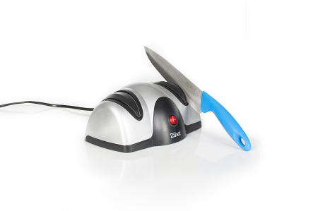 Ascutitor de cutite electric Zilan ZLN2168 Gri, cu doua nivele de ascutire, 40W, usor de curatat [16]
