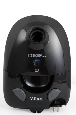 Aspirator cu sac ZILAN ZLN-8471,Negru Capacitate sac textil 2.0 l, Putere 1200W, Cordon electric retractabil 5 m [1]