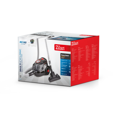 Aspirator fara sac Zilan ZLN3512, 750W, filtrare ciclonica [6]