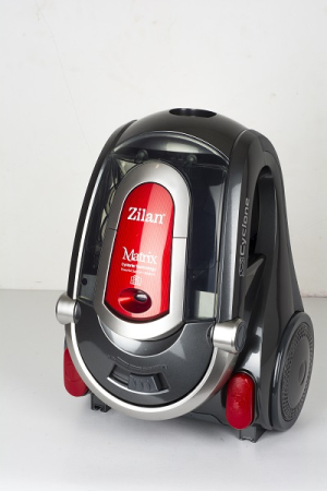 Aspirator Profesional ZILAN ZLN3529  Negru/Rosu, 2000 W, Filtru HEPA, Capacitate 2 L, Filtrare Ciclonica, Accesorii Incluse, Furtun Flexibil, Tija din Inox, Design Modern [2]
