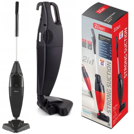 Aspirator vertical ZILAN ZLN1235N, Negru Putere 800W, Fara sac, Recipient praf 2L, [9]
