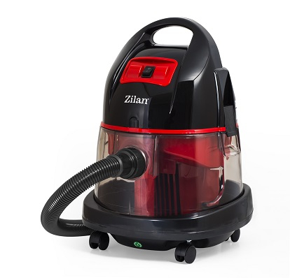 Aspirator ZILAN ZLN8945R Rosu cu filtrare prin apa si uscata,2000W [13]