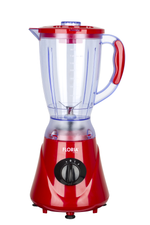Blendere - Blendere electric Floria ZLN7917 Rosu, putere 300 W,capacitate 1.6L,
