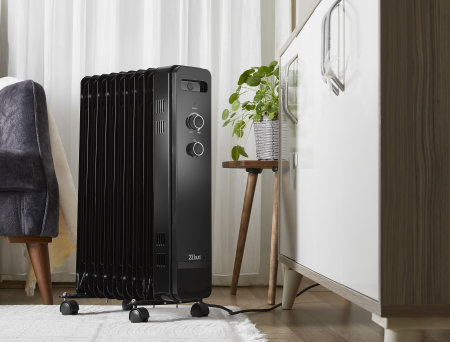 Calorifer electric Zilan ZLN8443 Negru, 9 elemnti, putere 2000W, termostat reglabil [2]