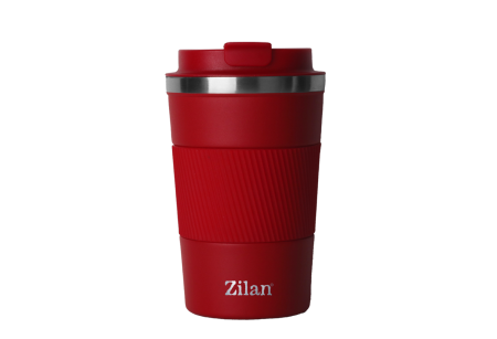 Termosuri si Cani termos - Cana de cafea Zilan ZLN9924 termos, capacitate 510ml, interior din inox, pereti dublii, rosu