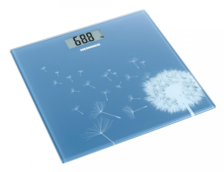 Cantare de baie - Cantar de baie Heinner HBS-BL150, 150 kg, Display LCD, Bleu