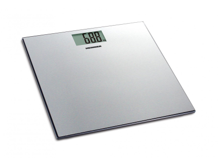 Cantare de baie - Cantar de baie Heinner SoftSilver 180 HBS-180SS, platforma din inox, capacitate maxima: 180kg, display LCD