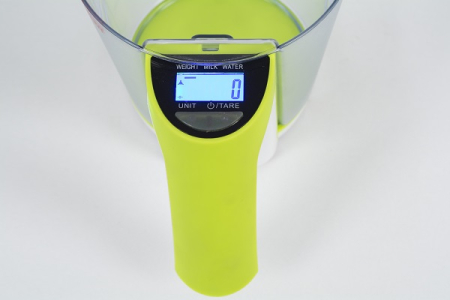 Cantar de bucatarie digital Zilan ZLN 7788, cu cana, capacitate 2 kg,Verde [1]