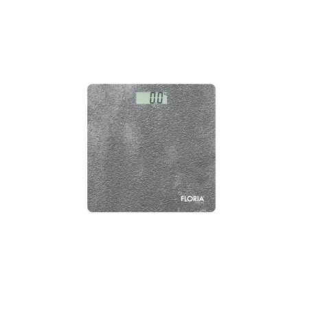 Cantare de baie - Cantar electronic de persoane Floria ZLN1987 Gri, ecran LCD, capacitate maxima 150 kg