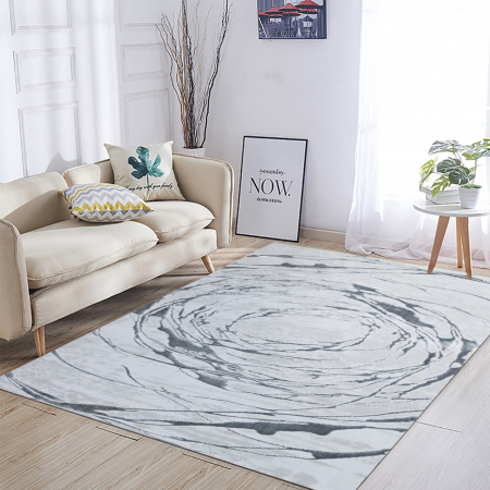 Colectia Elif - Covor Modern Living , Dormitor  Dreptunghiular Elif F353A Gri