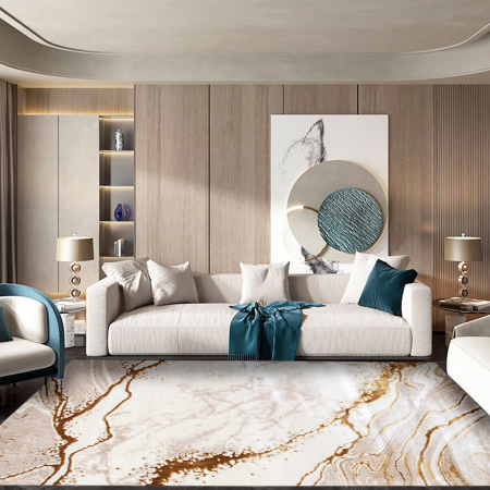 Colectia Marble - Covor Modern Living , Dormitor  Dreptunghiular Marble 0856A