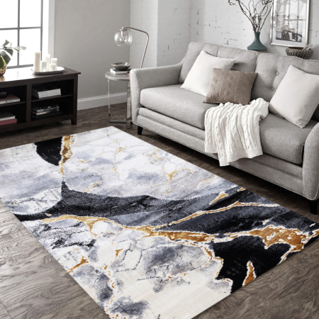 Colectia Marble - Covor Modern Living , Dormitor  Dreptunghiular Marble 0857A