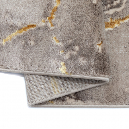 Covor Modern Living , Dormitor  Dreptunghiular Marmara D636R Bej Gold [4]