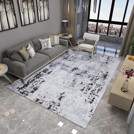 Covoare Moderne - Covor Modern Living, Dormitor Dreptunghiular Royal Dreams 7534A Gri