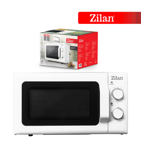 Cuptor cu microunde ZILAN Alb ZLN1174, capacitate 20 l, 700 W, , [3]