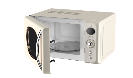 Cuptor cu microunde Zilan ZLN1245 RETRO, Putere 700W, Capacitate 20L, Functie de dezghetare, Afisaj digital, Temporizator [1]