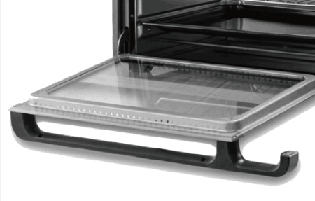Cuptor electric Zilan ZLN1024 Rozerin, Convectie, 2000 W, 45 Litri, Temperatura Reglabila, Geam Duble, Negru [7]