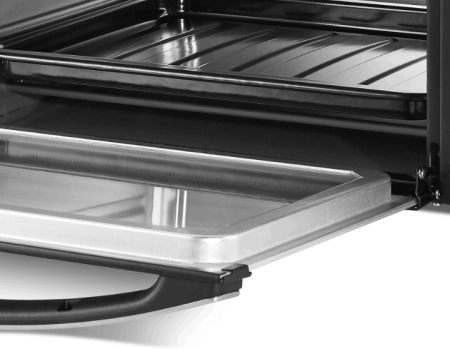 Cuptor electric Zilan ZLN1024 Rozerin, Convectie, 2000 W, 45 Litri, Temperatura Reglabila, Geam Duble, Negru [8]
