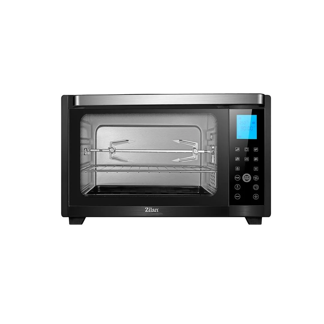 Cuptoare electrice - Cuptor electric Zilan ZLN1031 DARAN2, 1600 W, 28 Litri, Temperatura Reglabila, Digital, Negru