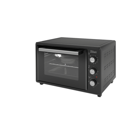 Cuptor electric Zilan ZLN5323 Gusto, Capacitate 35L, Temperatura maxima 250C, Timer, Element incalzire ascuns, Putere 1800W, Negru [1]