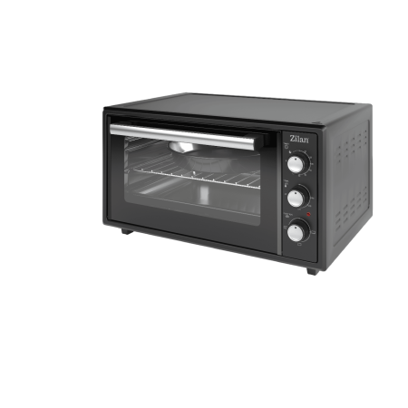 Cuptor electric Zilan ZLN5649, Putere 2000W, Capacitate 45L, Timer, Termostat, 3 trepte putere, interior emailat, Negru [1]