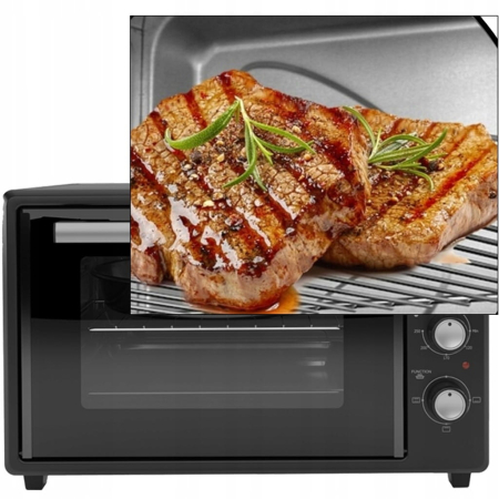 Cuptor electric Zilan ZLN8894 Negru, capacitate 35 litri, geam dublu, putere 1800 W [5]