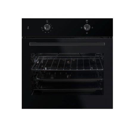 Cuptoare electrice - Cuptor incorporabil FLORIA ZLN1857 cu lumina interioara, temperatura reglabila, 3 metode de incalzire, incorporabil, putere 1600W,  Negru