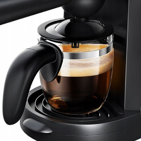 Espressor Floria ZLN9358 Negru, putere 800W, presiune de 3.5 bari, usor de curatat [6]