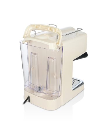 Espressor manual Zilan ZLN2992 Crem,15 Bar, 1.25 l, 1100W, Design Retro [3]