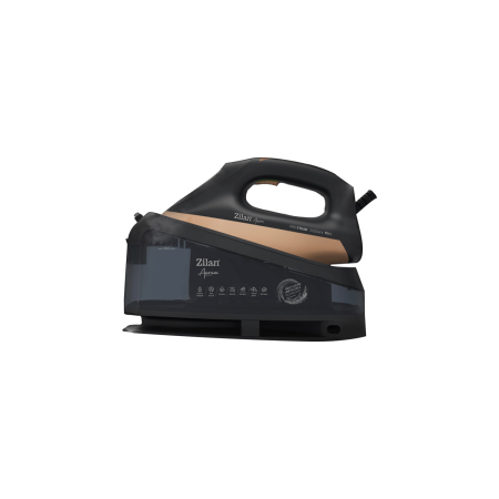 Ingrijire tesaturi - Fier de calcat Aurum cu statie Zilan ZLN4261 Negru, putere 3000W, incalzire in 35 secunde, sistem de auto oprire